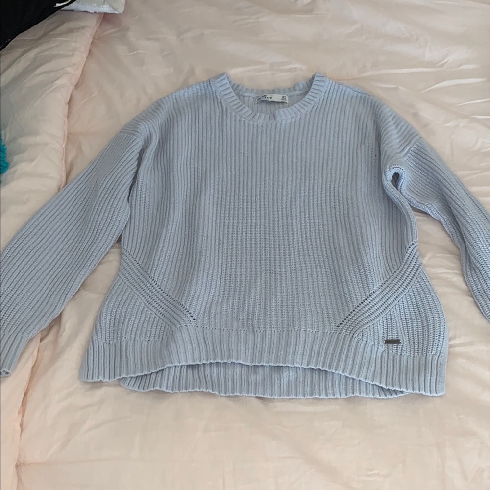 Hollister Light Blue Sweater